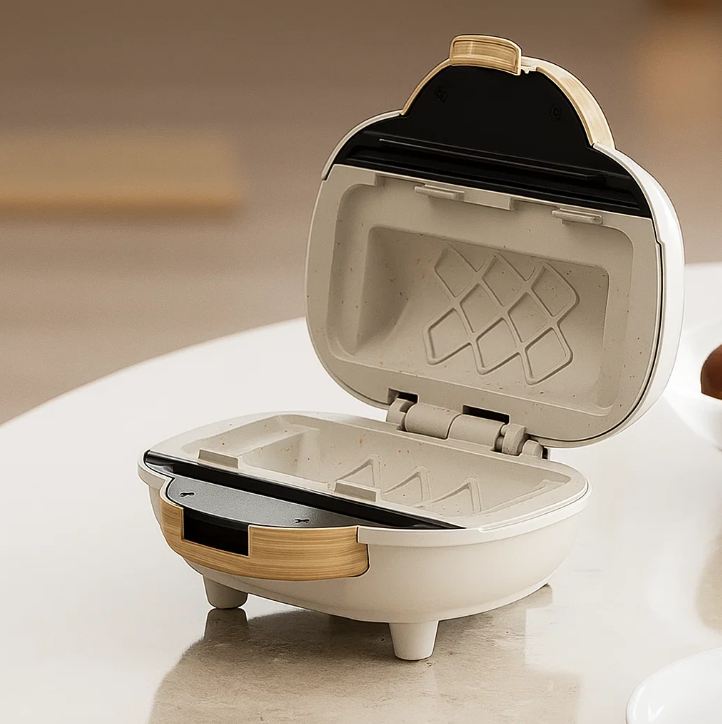 Mini Sandwich Panini Maker – Quick Breakfast & Snack Solution + FREE Digital Recipe Book