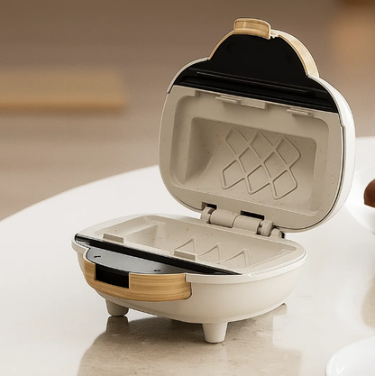 Mini Sandwich Panini Maker – Quick Breakfast & Snack Solution + FREE Digital Recipe Book